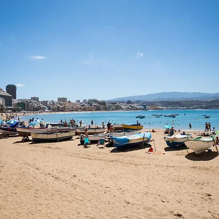 Daire Agua De Las Canteras Beachfront Loft
